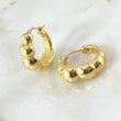 Candongas Nube Secuencial 4.15gr / 2.4cm / Oro Amarillo +4 18K