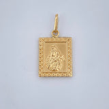 Dije Virgen del Carmen - Cristo 0.8gr / 2cm / Oro Amarillo 18K &