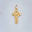 Dije Cruz Cristo San Benito 1.95gr / 4cm / Oro Amarillo 18K &