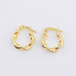 Candongas Azir 1gr / 1.4cm / Oro Amarillo 18K *