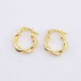 Candongas Azir 1gr / 1.4cm / Oro Amarillo 18K *