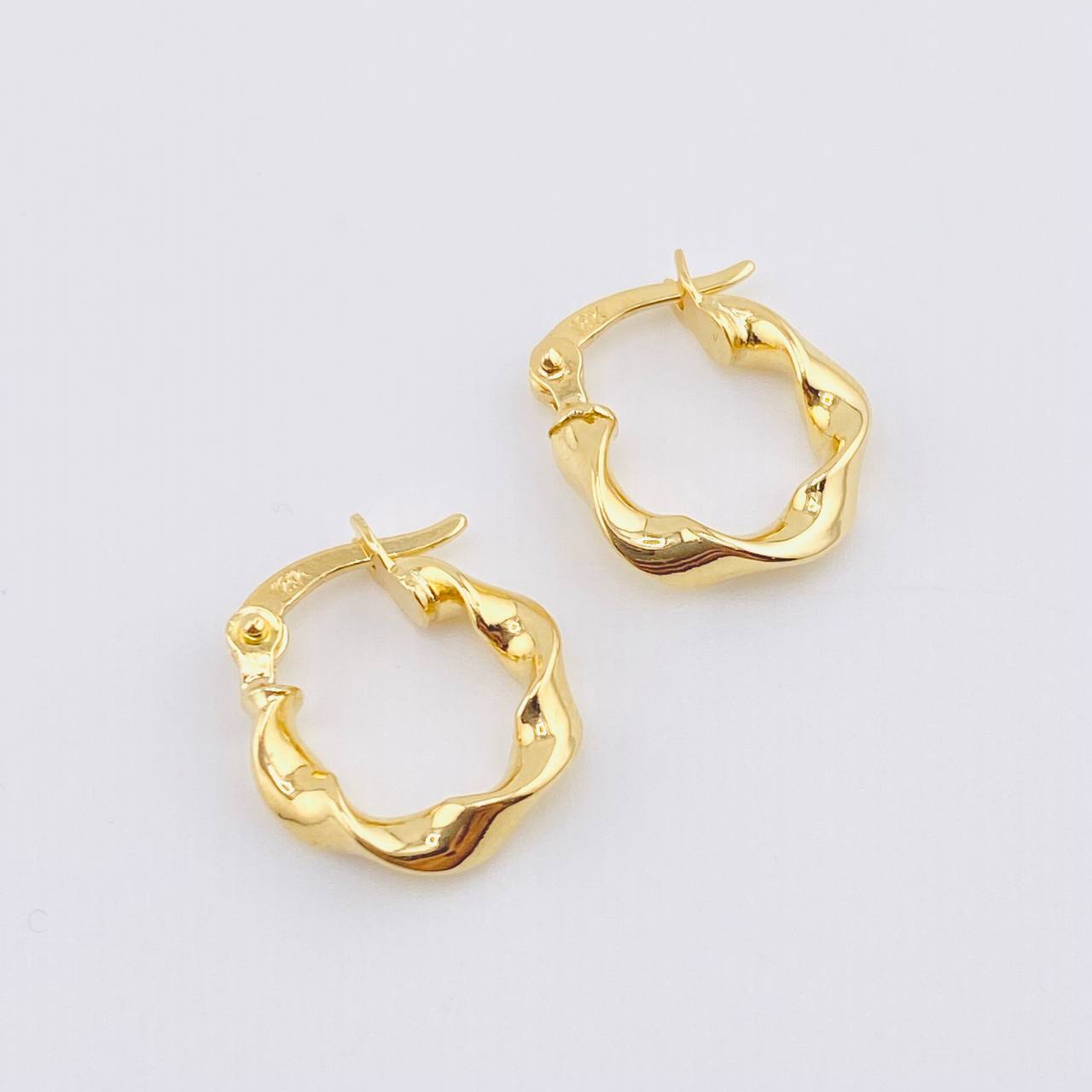 Candongas Azir 1gr / 1.4cm / Oro Amarillo 18K *