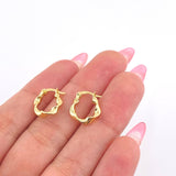 Candongas Azir 1gr / 1.4cm / Oro Amarillo 18K *