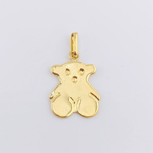 Dije Oso 1.1gr / 2.5cm / Oro Amarillo 18K *