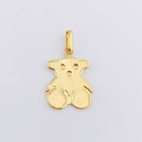 Dije Oso 1.05gr / 2.5cm / Oro Amarillo 18K *