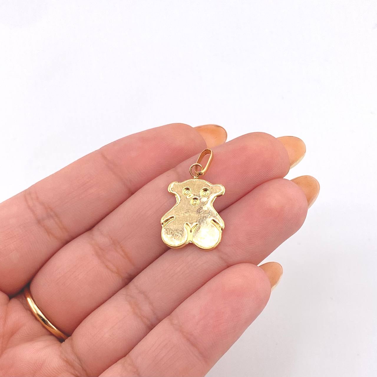 Dije Oso 1.1gr / 2.7cm / Oro Amarillo 18K