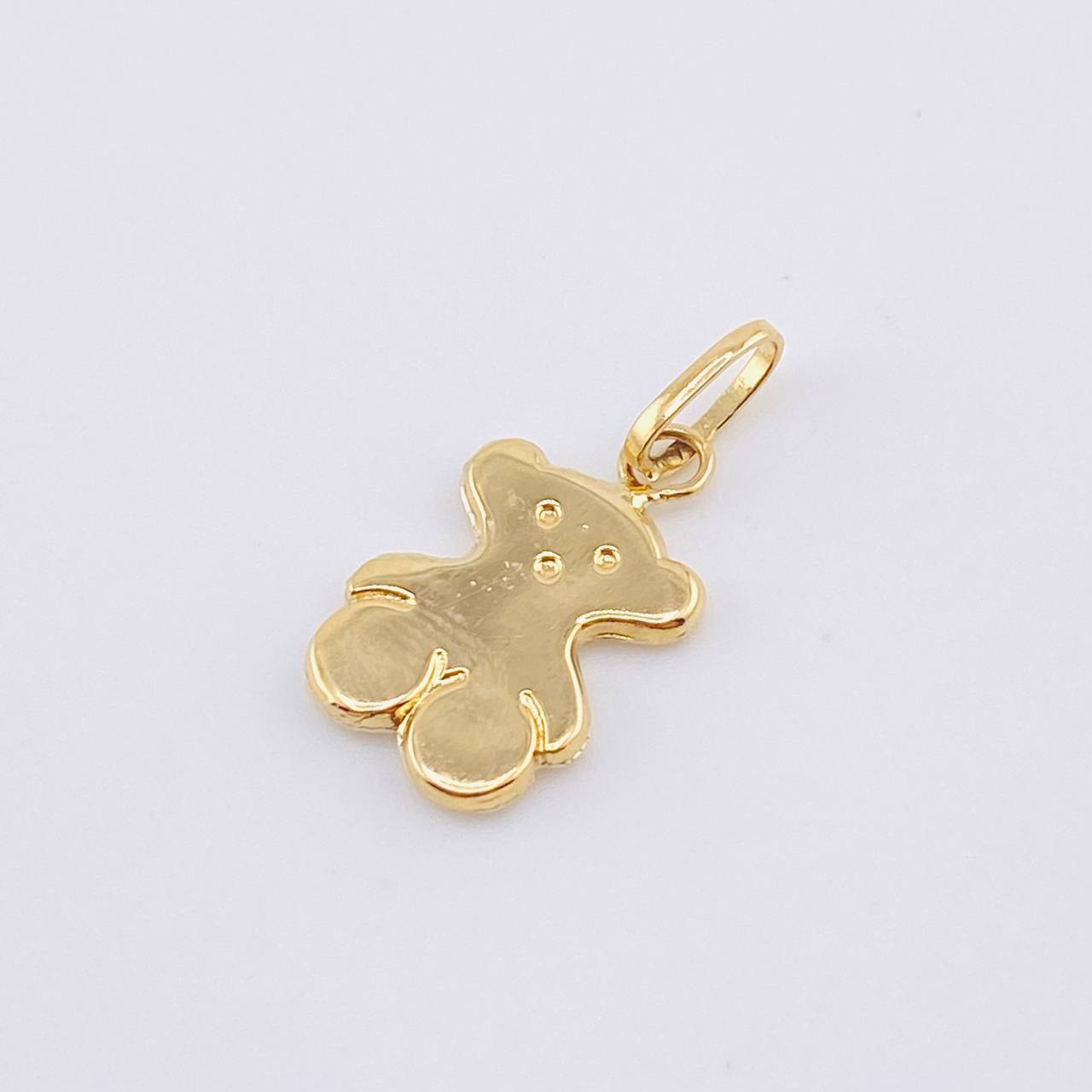 Dije Oso 0.3 g / 1.4 cm Oro Amarillo 18K