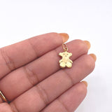 Dije Oso 0.65gr / 1.9cm / Oro Amarillo 18K