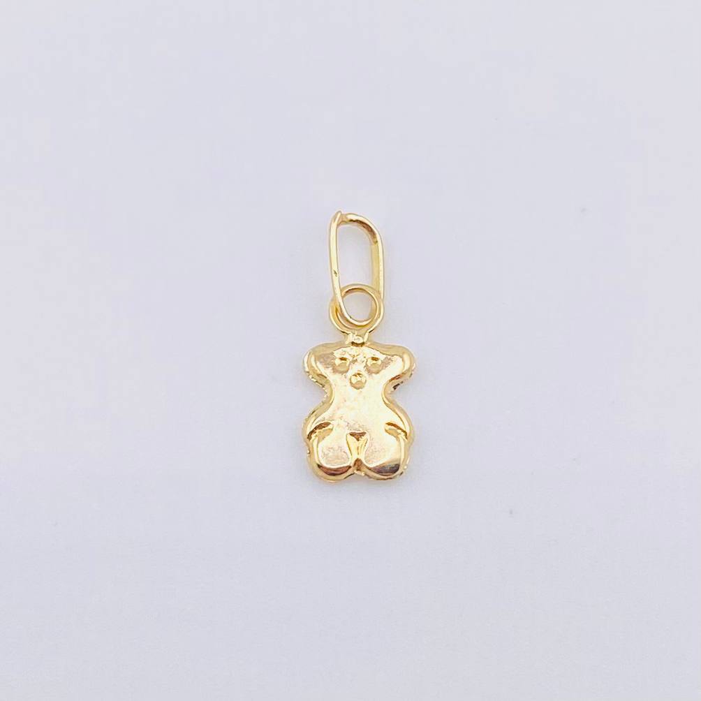 Dije Oso 0.2gr / 1.3cm / Oro Amarillo 18K ©