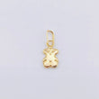 Dije Oso 0.15gr / 1.2cm / Oro Amarillo 18K *