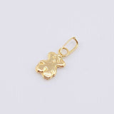 Dije Oso 0.15gr / 1.2cm / Oro Amarillo 18K