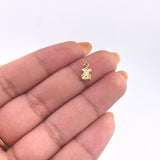Dije Oso 0.2gr / 1.2cm / Oro Amarillo 18K *