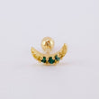 Piercing Media Luna 0.4 g / 1 cm Oro Amarillo 18K