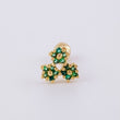 Piercing Trio De Estrellas 0.4 g / 1 cm Oro Amarillo 18K