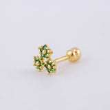 Piercing Trio De Estrellas 0.4 g / 1 cm Oro Amarillo 18K