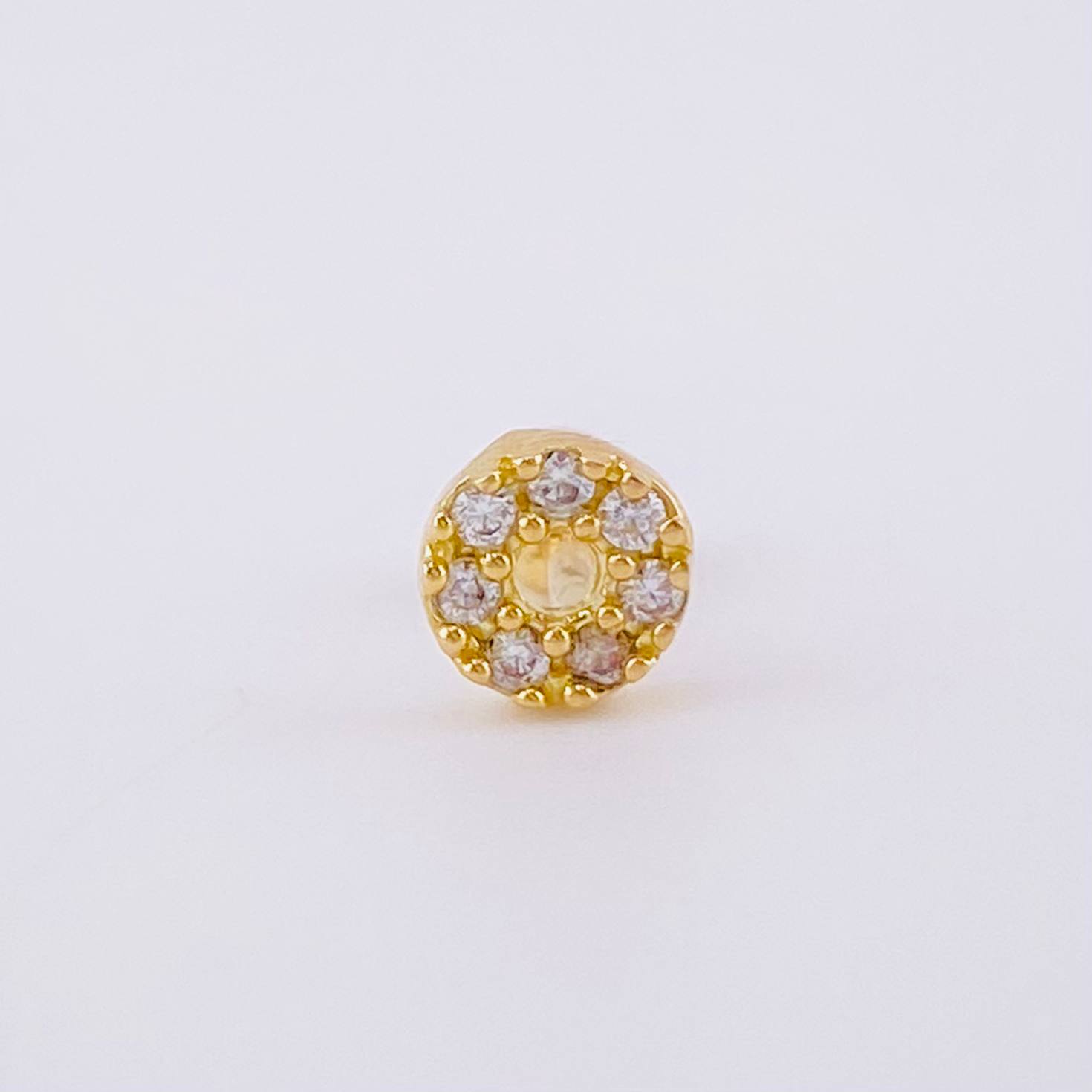 Piercing Aro Tupido 0.45 g / 1 cm Oro Amarillo 18K