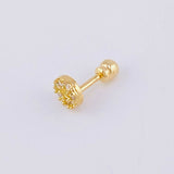 Piercing Aro Tupido 0.5 g / 1 cm Oro Amarillo 18K