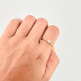 Anillo Solitario 4 Garras 1.75 g / T7 3/4 Oro Amarillo 18K