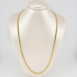 Cadena Cubana Monaco 19.2gr / 60cm / 5mm Oro Amarillo +4 18K ©