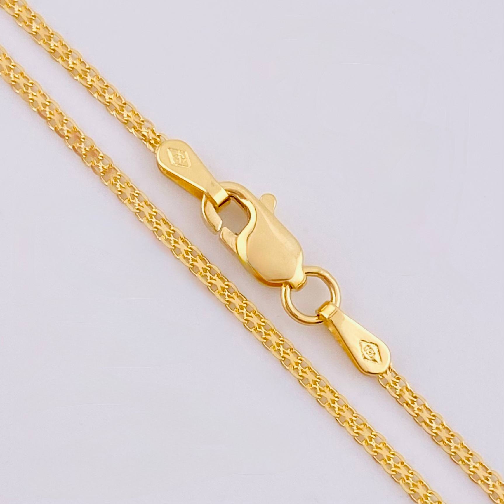 Cadena China 1.85gr / 45cm / 1.25mm Oro Amarillo +1 18K *