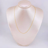 Cadena China 2.25 g / 45.5 cm / 1.6 mm Oro Amarillo 18K