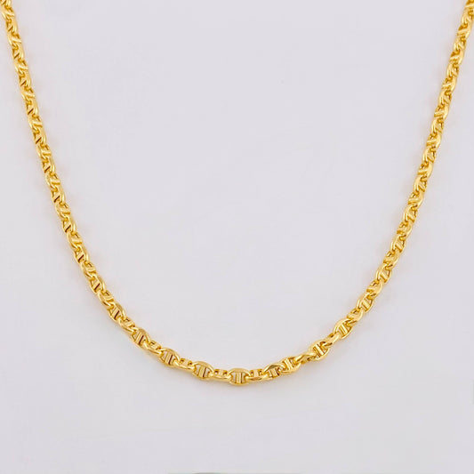 Cadena Marinera 11.65g / 60cm / 3.9mm Oro Amarillo 18K