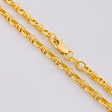 Cadena Marinera 11.7g / 60cm / 3.9mm Oro Amarillo 18K