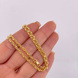 Cadena Marinera 11.7g / 60cm / 3.9mm Oro Amarillo 18K