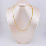 Cadena Marinera 11.7g / 60cm / 3.9mm Oro Amarillo 18K