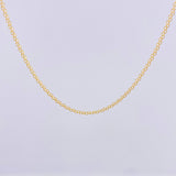 Cadena China 2.7gr / 50cm / 1.5mm Oro Amarillo +1 18K ©