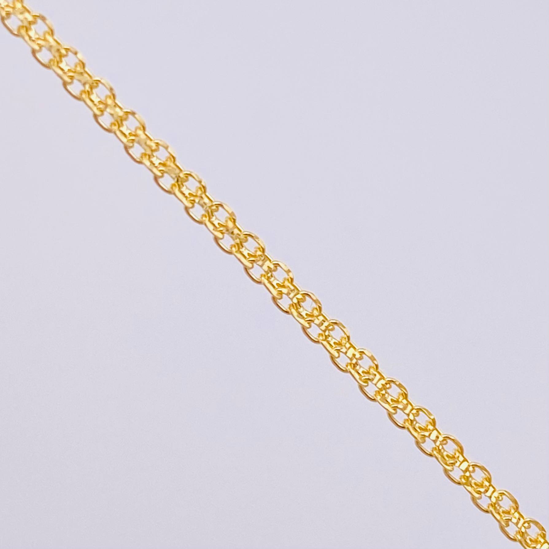 Cadena China 2gr / 50cm / 1.2mm Oro Amarillo +1 18K ©