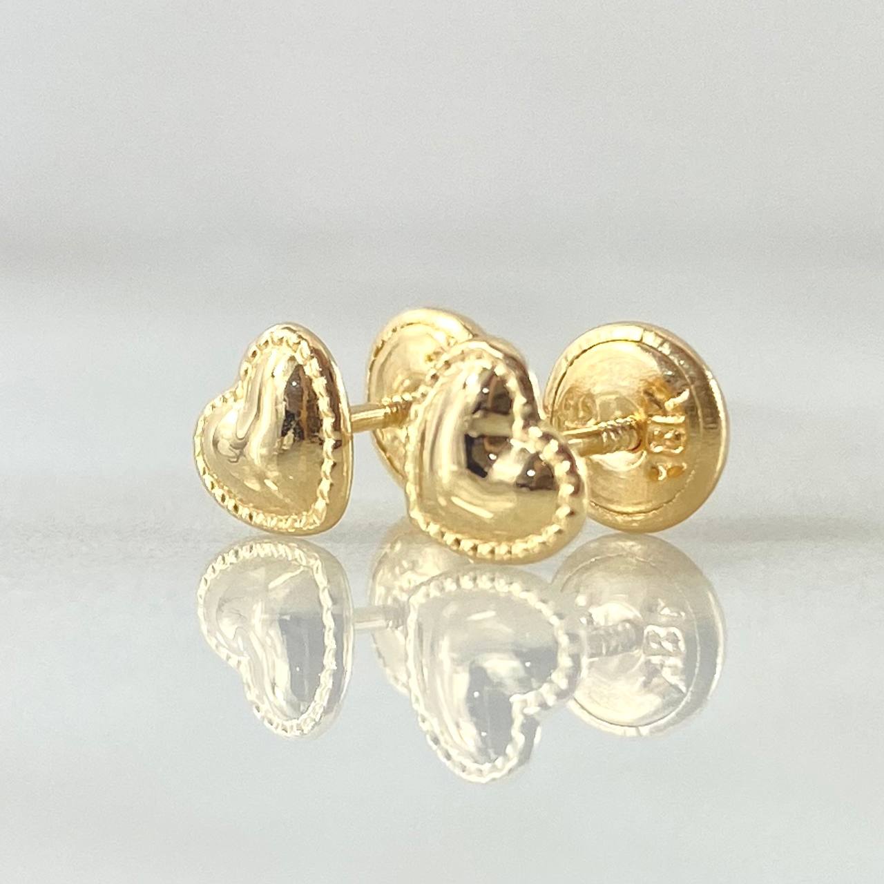 Topos Corazón 0.55gr / Oro Amarillo 18K ©