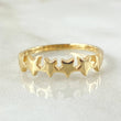 Anillo Estrellas 1.8gr / T6 1/4 / Oro Amarillo 18K ©