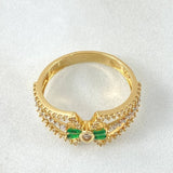 Anillo Moño Infinito 3.8gr / T7 / Oro Amarillo 18K *