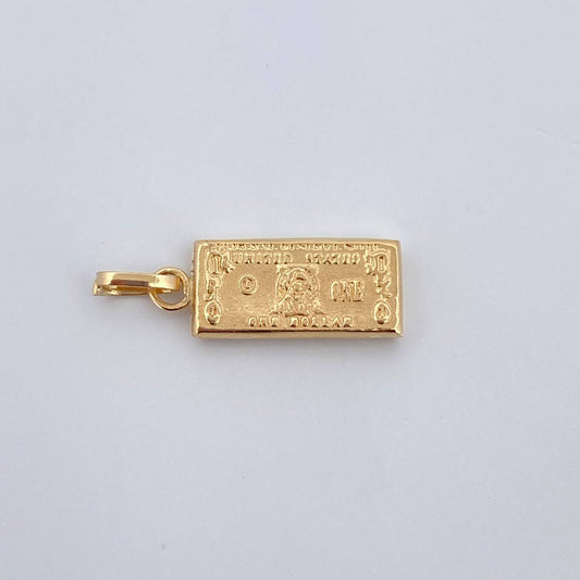 Dije One Dólar 0.55gr / 2cm / Oro Amarillo &