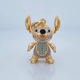 Dije Stitch 13.05gr / 3.7cm / Tres Oros 18K &