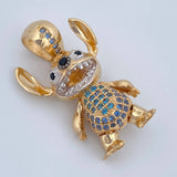 Dije Stitch 5.65gr / 3cm / Tres Oros 18K &