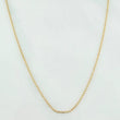Cadena Militar 2g / 45cm / 0.95mm Oro Amarillo 18K