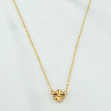 Cadena Aro Seguido Trebol 3.35 g / 43-48 cm / 0.7 mm Oro Amarillo 18K