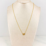 Cadena Aro Seguido Trebol 3.35 g / 43-48 cm / 0.7 mm Oro Amarillo 18K