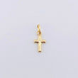 Dije Cruz Plana 0.3gr / 1.6cm / Oro Amarillo 18K *