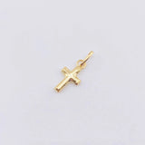 Dije Cruz Lisa 0.2 g / 1.4 cm Oro Amarillo 18K