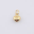 Dije Corazon 0.3gr / 1.2cm / Oro Amarillo 18K *