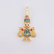 Dije Pato Bolsa Dinero 1.6gr / 2.3cm / Oro Amarillo 18K *