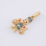 Dije Pato Bolsa Dinero 1.6gr / 2.3cm / Oro Amarillo 18K *