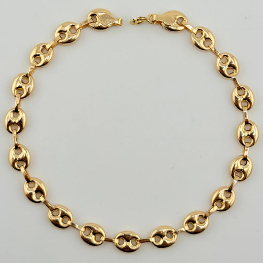 Pulso GC 4.9gr / 21cm / 6.5mm Oro Amarillo 18K *