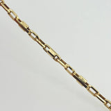 Pulso Rustico 6.85gr / 21.5cm / 4.5mm Oro Amarillo 18K *