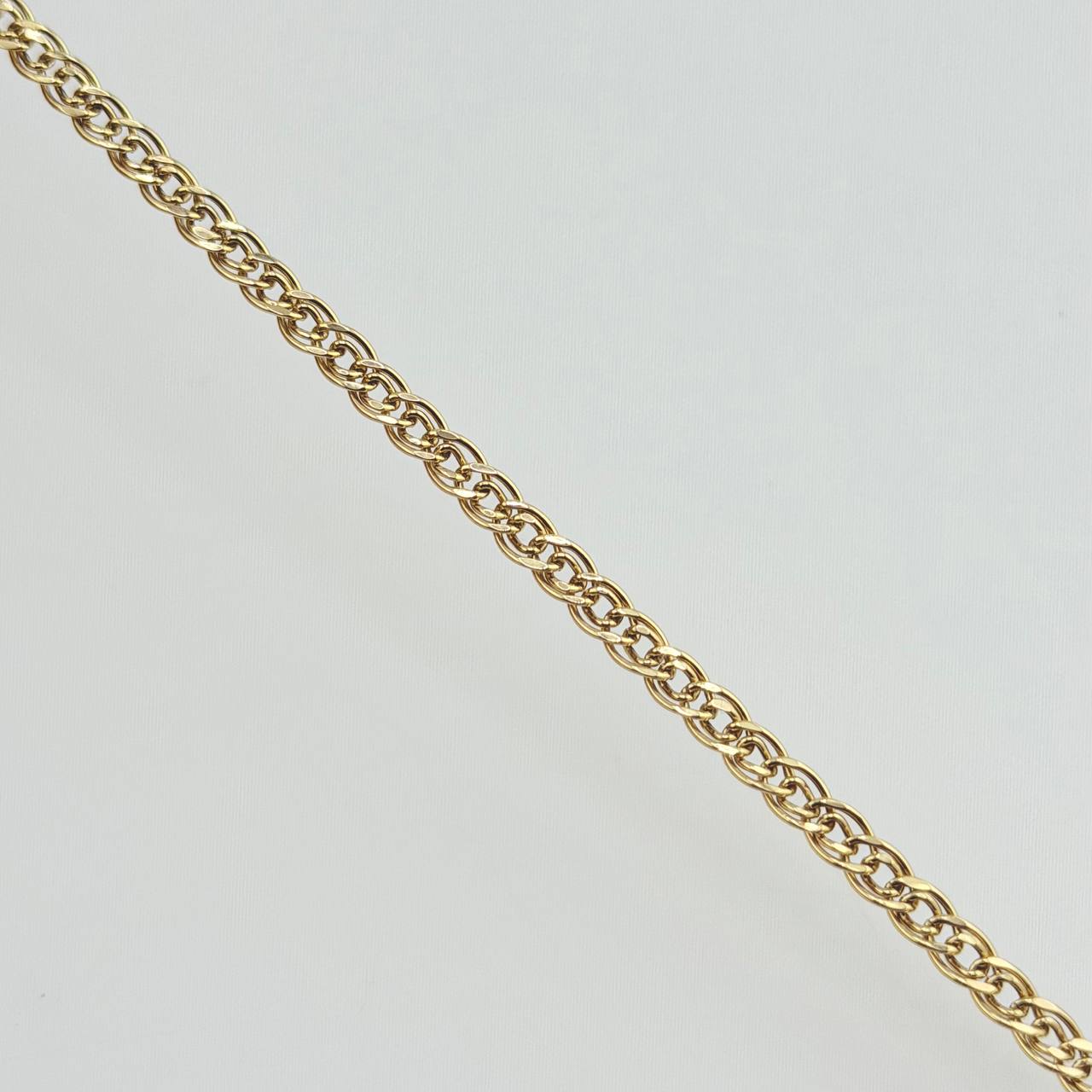 Tobillera Garibaldi 3.3gr / 25.5cm / 3.7mm Oro Amarillo +3 18K *
