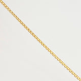 Tobillera China 2.55gr / 25cm / 2.2mm Oro Amarillo +1 18K *