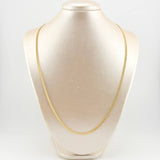 Cadena Sedusa 3.65gr / 60cm / 3.3mm Oro Amarillo +3 18K *